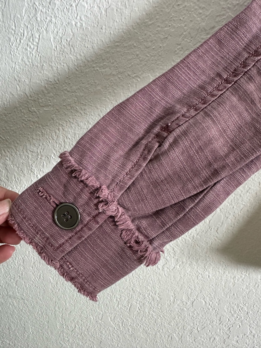 Maison Jules Mulberry Peplum Jacket Size XS - Picture 5 of 12